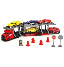 Ігровий набір Dickie Toys Автотранспортер з 5 металевими машинками (3745012)
