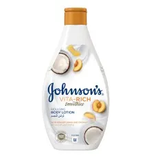 Лосьон для тела Johnson's Расслабляющий с йогуртом, кокосом и экстрактом персика 400 мл (3574661385181)