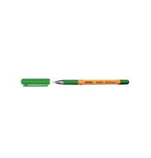 Ручка кулькова Stanger 0,7 мм, з грипом, зелена Fine point (18000300058)