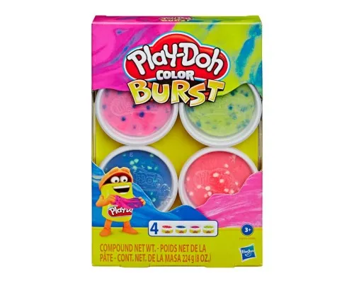 Набор для творчества Hasbro Play-Doh Взрыв цвета Яркие цвета (E6966)
