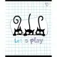 Зошит Yes А5 Playful Kitties 24 аркуша клітка 5 дизайнів (765234)