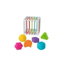 Розвиваюча іграшка Fat Brain Toys Куб-сортер зі стінками-шнурочками InnyBin (F251ML)