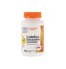 Антиоксидант Doctor's Best Зеаксантин и Лютеин, Lutein & Zeaxanthin, вкус манго, 60 же (DRB-00512)