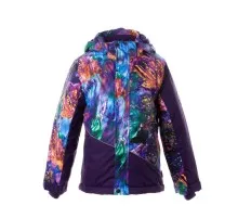 Куртка Huppa ALEX 1 17800130 пурпур з принтом/темно-ліловий 134 (4741468986999)