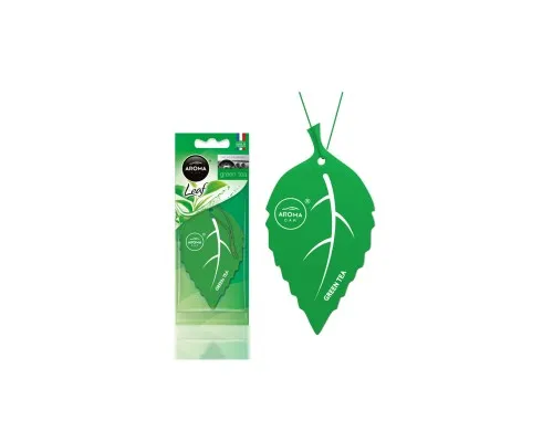Ароматизатор для автомобіля Aroma Car Leaf - Green Tea (922578)
