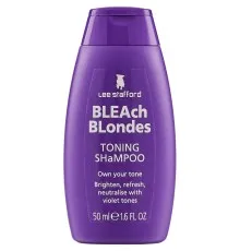 Шампунь Lee Stafford Bleach Blondes Toning для освітленого волосся 50 мл (5060282701816)