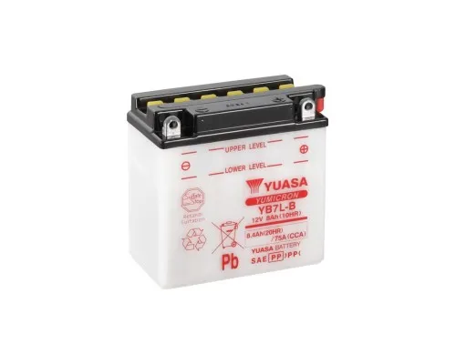 Акумулятор автомобільний Yuasa 12V 8,4Ah YuMicron Battery (YB7L-B)