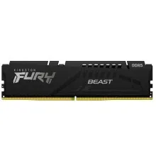 Модуль памяти для компьютера DDR5 32GB 4800 MHz Beast Black Kingston Fury (ex.HyperX) (KF548C38BB-32)