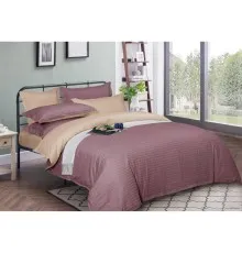 Підковдра MirSon Satin Stripe 30-0008 + 30-0004 Waleis 160х220 см (2200005257623)