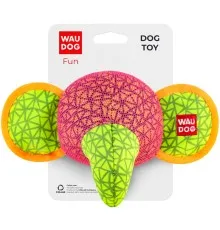 Іграшка для собак WAUDOG Fun Слон 20х14 см рожева (62047)