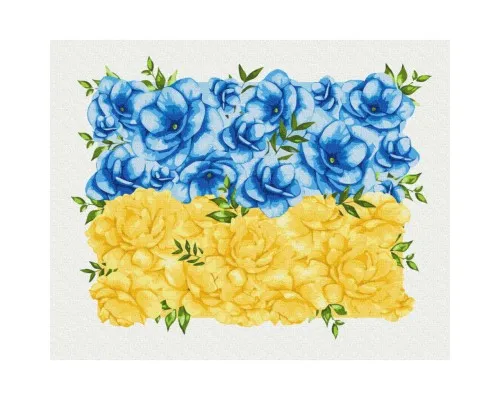 Картина по номерам ZiBi Квітучий прапор ©Svetlana Drab, 40*50 см (ZB.64053)