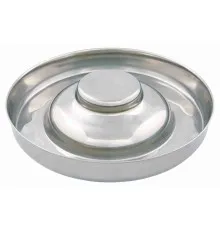 Посуд для собак Trixie Миска металева для цуценят 4 л/38 см (4011905252827)