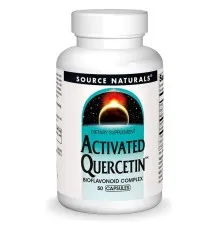 Антиоксидант Source Naturals Кверцетин Активированный, Activated Quercetin, 50 капсул (SN1689)