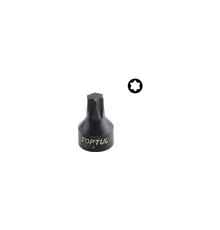 Головка торцева Toptul TORX T27 1/4" цільна (BCFB0827)