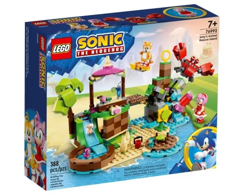 Конструктор LEGO Sonic the Hedgehog Остров Эми для спасения животных 388 деталей (76992)