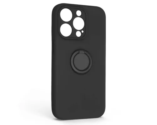 Чохол до мобільного телефона Armorstandart Icon Ring Apple iPhone 14 Pro Black (ARM68707)