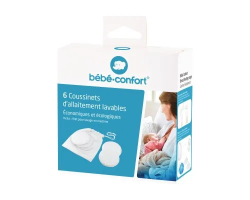 Вкладыш для бюстгальтера Bebe Confort Bamboo Nursing Pillow 6 шт (3101204000)