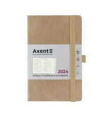 Тижневик Axent 2024 Partner Soft Nuba 125 х 195, мигдалевий (8517-24-59-A)