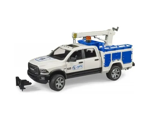 Масштабна модель автомобіля Bruder RAM 2500 сервісної служби (02509)