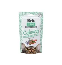 Лакомство для котов Brit Care Cat Snack Calming с курицей 50 г (8595602555765)