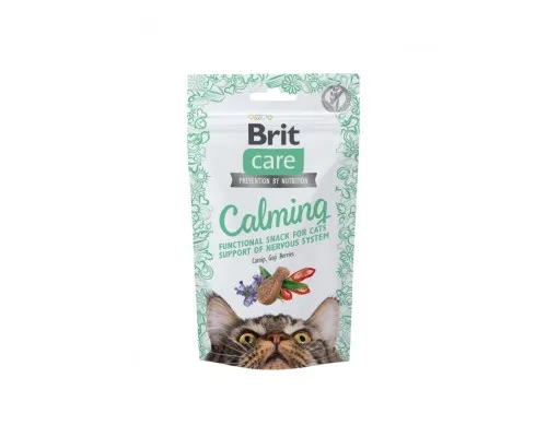 Ласощі для котів Brit Care Cat Snack Calming з куркою 50 г (8595602555765)