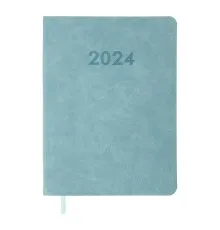 Тижневик Buromax датований 2024 DESEO, А5 блакитний (BM.2143-14)