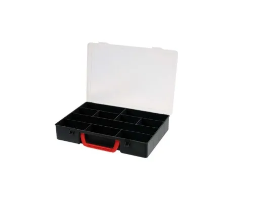 Ящик для инструментов Vorel органайзер, 300x220x55мм, 10 отсеков (78791)