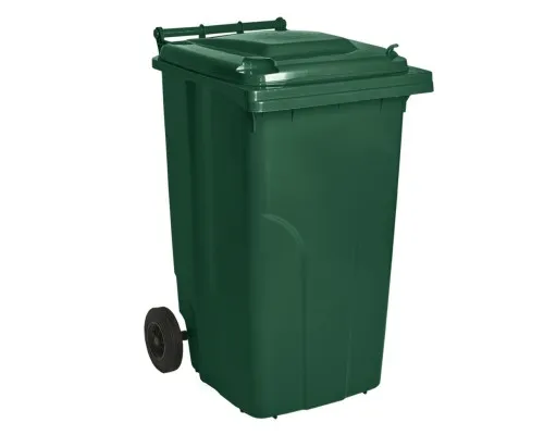 Контейнер для сміття Алеана Євро Зелений 120 л (алн 169097/зелений)