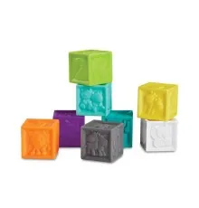 Развивающая игрушка Infantino Силиконовые кубики Яркие развивашки (315238)