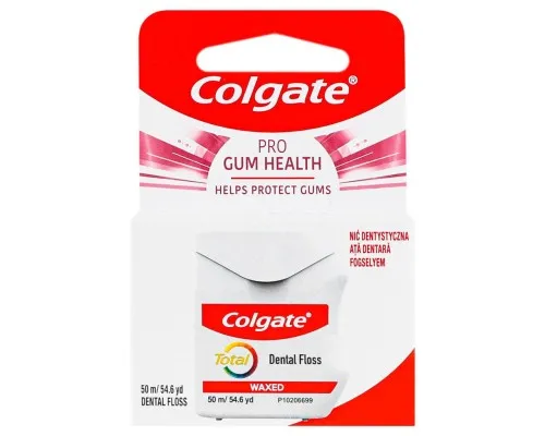 Зубная нить Colgate Pro-Gum Health Здоровье десны 50 м (59036388)