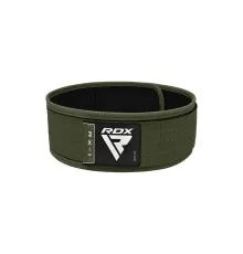 Атлетичний пояс RDX RX1 Weight Lifting Belt Army Green M (WBS-RX1AG-M)