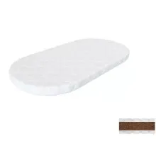 Матрас для детской кроватки Ingvart Smart Bed Oval кокос, 60х120 см (2100085000006)