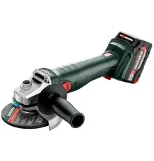 Шлифовальная машина Metabo W 18 L 9-125 125мм, 18В, 2х4Ah, 8500об/мин, 2.3кг (602247510)