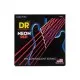 Струни для гітари DR Strings NEON Red Electric - Light (09-42) (NRE-9)