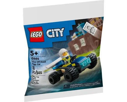 Конструктор LEGO City Поліцейський багі для бездоріжжя (30664)