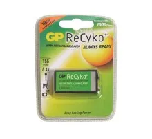 Акумулятор Крона ReCyko+ 150mAh Gp (GP15R8HBE-2GBE1 / 4891199106095)