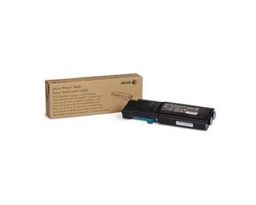 Тонер-картридж Xerox PH6600/ WC6605 Cyan (Max) (106R02233)
