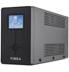 Пристрій безперебійного живлення Vinga LCD 600VA metal case (VPC-600M)