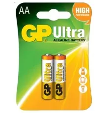 Батарейка Gp AA LR6 Ultra Alcaline * 2 (15AU-U2 / 4891199027581)