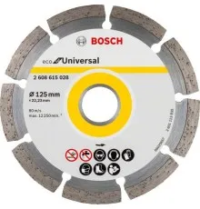 Круг отрезной Bosch ECO Universal 125-22.23 (2.608.615.028)