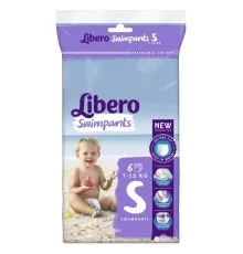 Подгузники Libero Swimpants Small 7-12 кг 6 шт. (7322540375770)