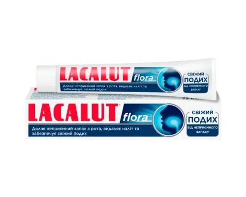 Зубна паста Lacalut flora 75 мл (4016369691588)