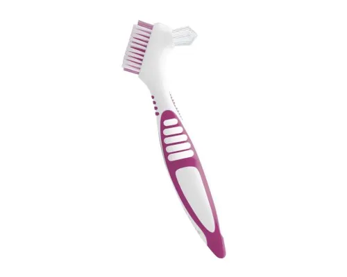 Зубная щетка Paro Swiss clinic denture brush для зубных протезов розовая (7610458009208-pink)