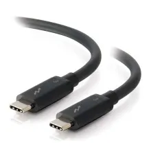Дата кабель USB-C to USB-C 0.5m Thunderbolt 3 40Gbps C2G (CG88837)