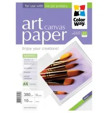 Фотобумага ColorWay A3+ ART Canvas 380g, 10sh, OEM (PCN380010A3+_OEM)