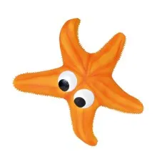 Игрушка для собак Trixie Морская звезда с пискавкой 23 см (4011905035161)