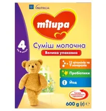 Детская смесь Milupa 4 молочная 600 гр (5900852940811)