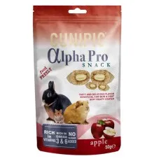 Лакомство для грызунов Cunipic Alpha Pro яблочные подушечки с кремовой начинкой 50 г (8437013149617)