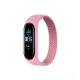 Ремешок для фитнес браслета BeCover Elastic Nylon Style для Xiaomi Mi Smart Band 5/6 (Size S) Pink (706141)