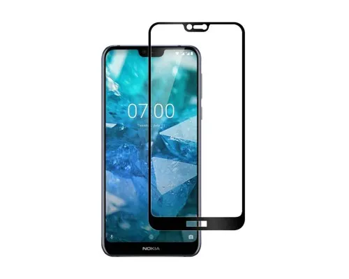 Скло захисне PowerPlant Full screen Nokia 7.1, Black (GL606221)